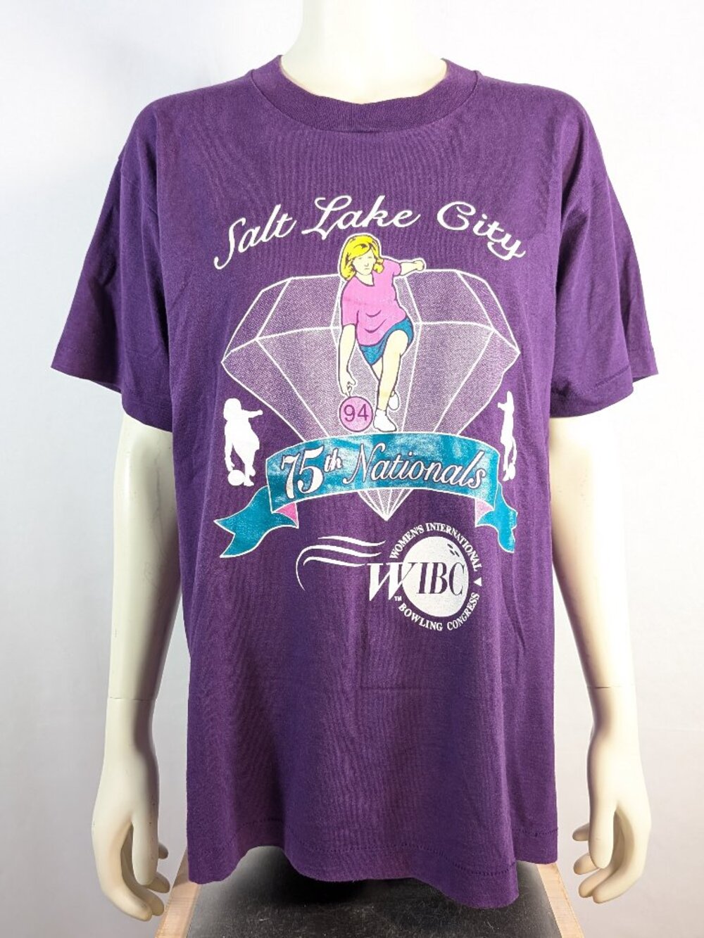 90s WIBC promotional tshirt